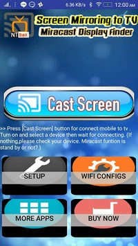 Screen Mirroring TV : Cast phone screen to TV APK screenshot 1