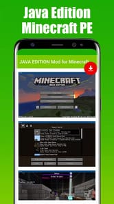JAVA EDITION Mod for Minecraft APK screenshot 1