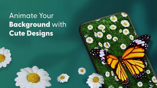 Aesthetic Wallpaper Butterfly APK screenshot 1