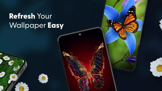 Aesthetic Wallpaper Butterfly APK screenshot 1