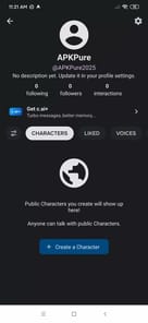 Character AI: Chat, Talk, Text APK screenshot 1