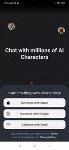 Character AI: Chat, Talk, Text APK screenshot 1