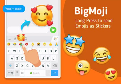 Mint Keyboard:Fonts,Emojis APK screenshot 1