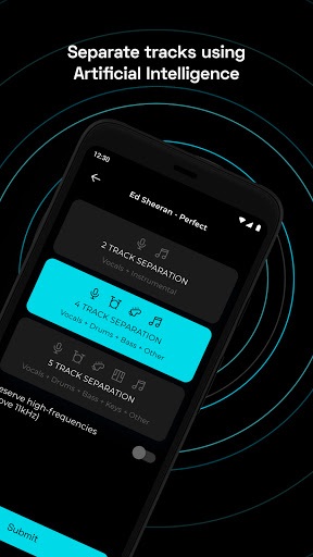 Moises: AI Music Editor + Vocal/Instrument Remover APK screenshot 1