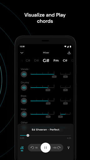 Moises: AI Music Editor + Vocal/Instrument Remover APK screenshot 1