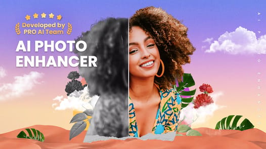 UpFoto - AI Photo Enhancer APK screenshot 1