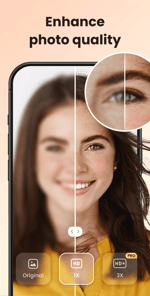 UpFoto - AI Photo Enhancer APK screenshot 1
