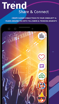 PROX CHAT ROOMS - Find people places events nearby APK screenshot 1