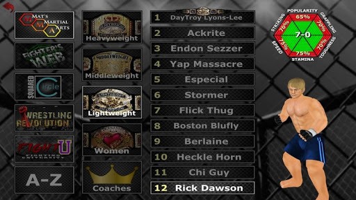 Weekend Warriors MMA APK screenshot 1