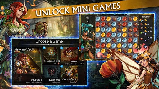 Gems of War - Match 3 RPG APK screenshot 1