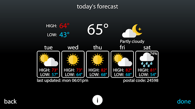 MyInfinity Touch APK screenshot 1