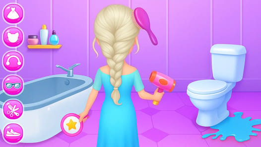 Ice Princess Hair Beauty Salon APK screenshot 1
