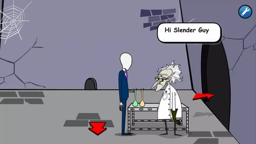 Slender Guy Saw Trap APK screenshot 1