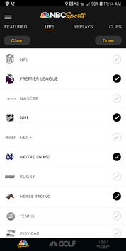 NBC Sports APK screenshot 1 NBC Sports APK screenshot 1