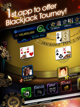 Blackjack 21 - World Tournament APK screenshot 1