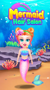 Princess Mermaid At Hair Salon APK screenshot 1