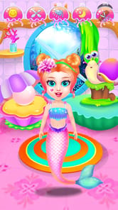 Princess Mermaid At Hair Salon APK screenshot 1