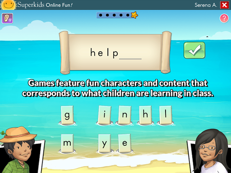 Superkids Online Fun APK screenshot 1 Superkids Online Fun APK screenshot 1
