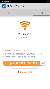 AirDrop & File Transfer APK screenshot 1