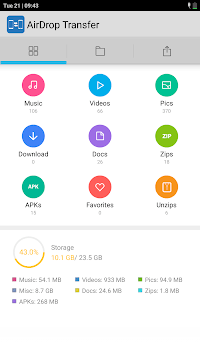 AirDrop & File Transfer APK screenshot 1
