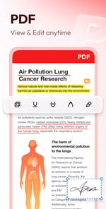 Document Reader & PDF Editor APK screenshot 1
