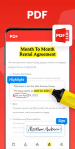 Document Reader - PDF Editor APK screenshot 1