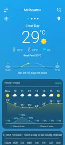 9Weather: Weather forecast APK screenshot 1