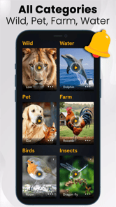 Animal sounds & wallpaper APK screenshot 1