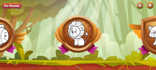 Animal Coloring Book for Kids APK screenshot 1
