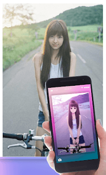 Anime Face Changer - Cartoon Photo Editor APK screenshot 1