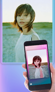 Anime Face Changer - Cartoon Photo Editor APK screenshot 1