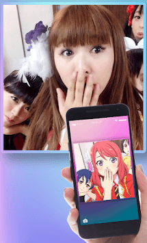 Anime Face Changer - Cartoon Photo Editor APK screenshot 1