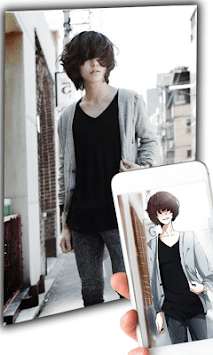 Anime Face Maker - Cartoon Photo Filters APK screenshot 1