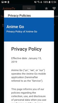 Anime Go - Watch Anime Tv Anime Online APK screenshot 1
