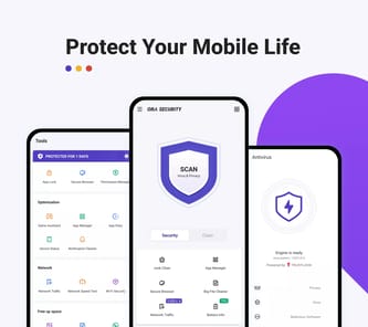 Ora Security: clean, antivirus APK screenshot 1