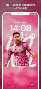 Soccer Lionel Messi wallpaper APK screenshot 1