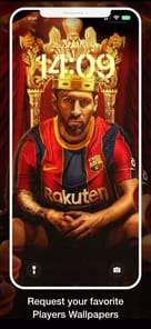 Soccer Lionel Messi wallpaper APK screenshot 1