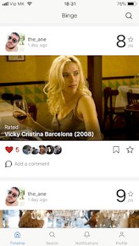 Binge APK screenshot 1