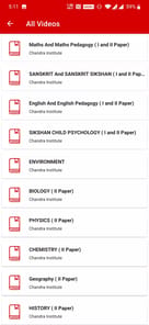 Chandra Institute Allahabad APK screenshot 1