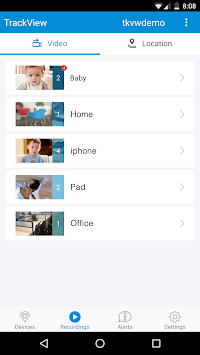 Surveillance & Security - TrackView APK screenshot 1