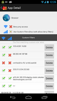 NoRoot Firewall APK screenshot 1 NoRoot Firewall APK screenshot 1