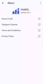 Hiddify APK screenshot 1 Hiddify APK screenshot 1