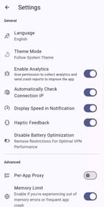 Hiddify APK screenshot 1 Hiddify APK screenshot 1