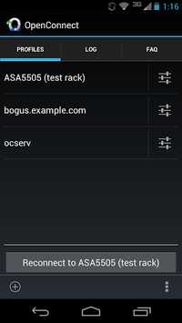 OpenConnect APK screenshot 1 OpenConnect APK screenshot 1