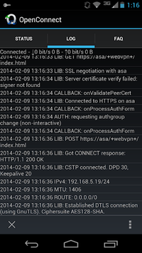 OpenConnect APK screenshot 1 OpenConnect APK screenshot 1