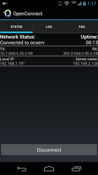 OpenConnect APK screenshot 1 OpenConnect APK screenshot 1