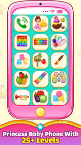 Princess Baby Phone Game APK screenshot 1
