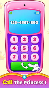 Princess Baby Phone Game APK screenshot 1