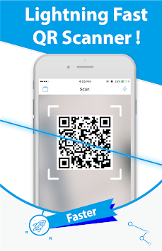 Free QR Scanner: Bar Code Scanner & QR Code Reader APK screenshot 1