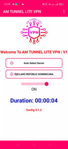 AM TUNNEL LITE VPN APK screenshot 1